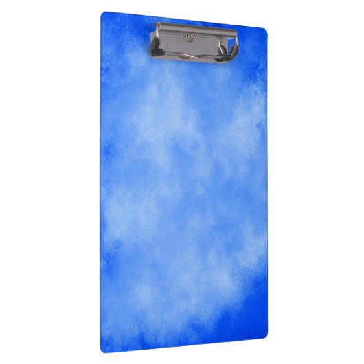 Stijlvol Stormen wolkeneffectpatroon Blue Frost Klembord (Rechts)