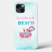 Stijlvol strand voor muizen Case-Mate iPhone case (Achterkant)