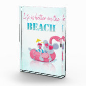 Stijlvol strand voor muizen fotoblokken (Rechts)