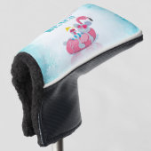 Stijlvol strand voor muizen golfheadcover (3/4 voorkant)