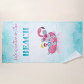 Stijlvol strand voor muizen strandlaken (Voorkant)