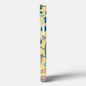 Stijlvol Surreal-olievlek blauw op beige Trendy Case-Mate iPhone Case (Achterkant / Links)