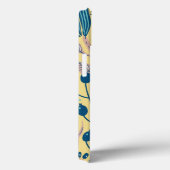 Stijlvol Surreal-olievlek blauw op beige Trendy Case-Mate iPhone Case (Achterkant / Rechts)