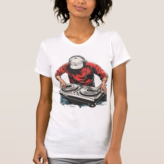 Stijlvol t-shirt voor dames (Voorkant)