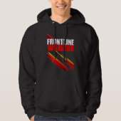 Stijlvol T-shirt voor frontline Warrior (Voorkant)