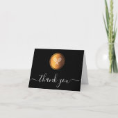 Stijlvol tennisthema bedankkaart (Voorkant)