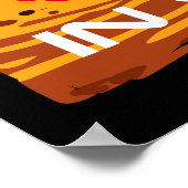 Stijlvol - Terminator duikt omhoog Poster (Hoek)