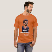 Stijlvol Thalapathy Vijay T-shirt | DVK-ontwerp (Voorkant volledig)