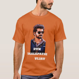 Stijlvol Thalapathy Vijay T-shirt | DVK-ontwerp