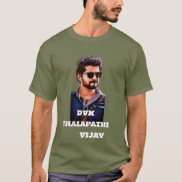 Stijlvol Thalapathy Vijay T-shirt | DVK-ontwerp
