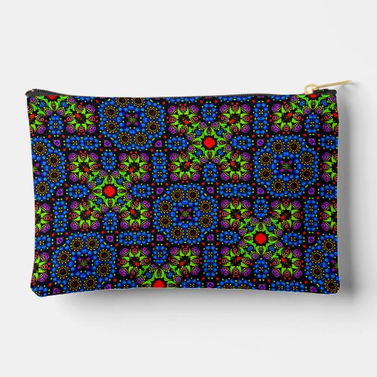 Stijlvol trendy cool kleurrijk dot art design etui (Achterkant)