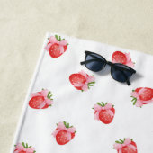 Stijlvol trendy Girly Strawberry patroon Strandlaken (In situ)