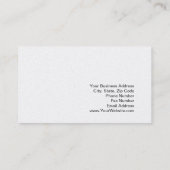 Stijlvol Trendy Modern Visitekaartje (Achterkant)