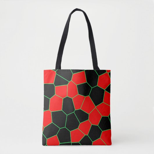 Stijlvol Trendy Pattern Tote Bag (Voorkant)