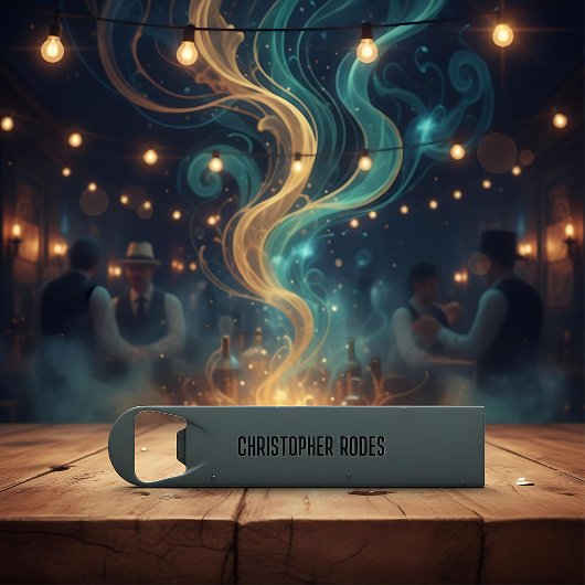 Stijlvol Trendy zwart Minimalistisch modern eenvou Speed Flessenopener