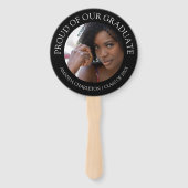 Stijlvol trots op onze Afstuderen | Foto Handwaaier (Achterkant)