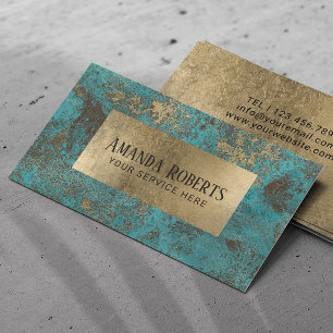 Stijlvol Turquoise Gold Label
