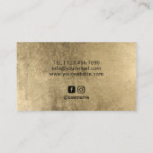 Stijlvol Turquoise Gold Label (Achterkant)