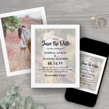 Stijlvol typografie-overlay Elegant 2 foto-huwelij
