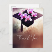 Stijlvol Uniek Afstuderen Dank u Briefkaarten (Voorkant / Achterkant)