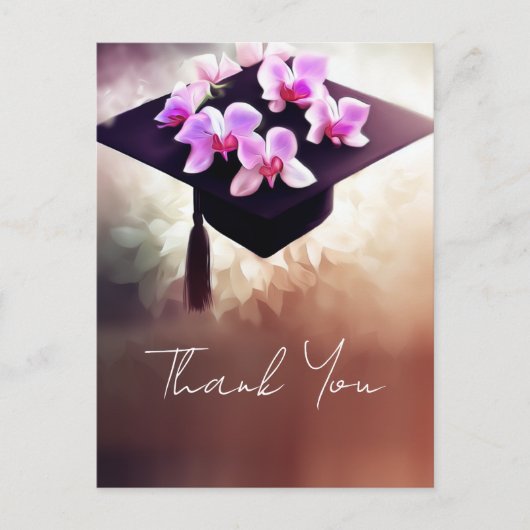 Stijlvol Uniek Afstuderen Dank u Briefkaarten (Voorkant)