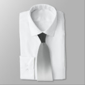 Stijlvol unisex aseksueel pride Stropdas, ace vlag Stropdas (Gebonden)