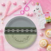 Stijlvol vakantiethema papieren bordje (Feest)