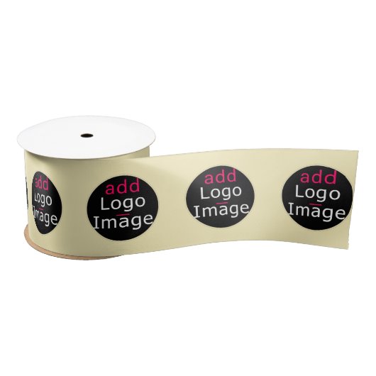 Stijlvol Vanilla Yellow Satijnen Lint (Spoel)
