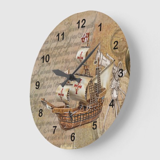 stijlvol verzendontwerp grote klok (Hoek)