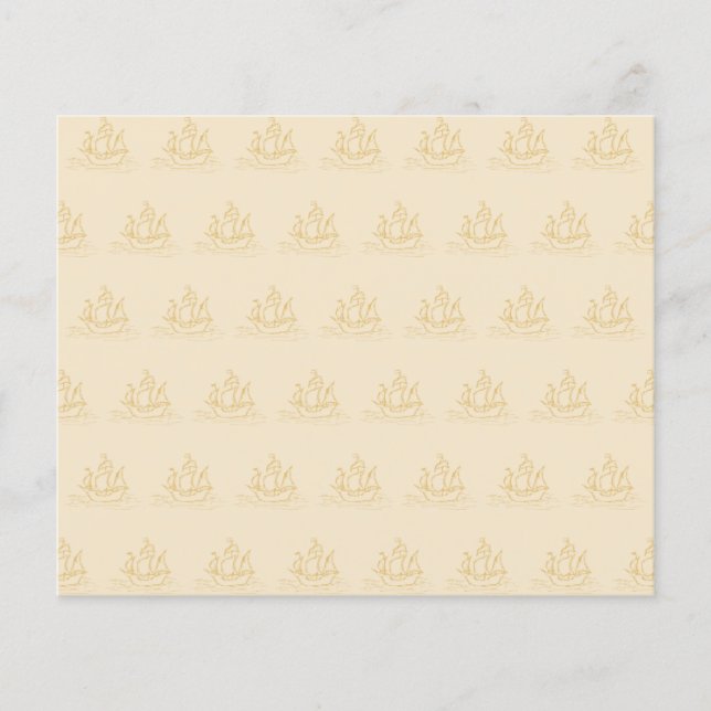  stijlvol verzendpatroon, beige kleur. (Voorkant)