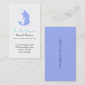 Stijlvol Vis Visitekaartje (Voorkant / Achterkant)