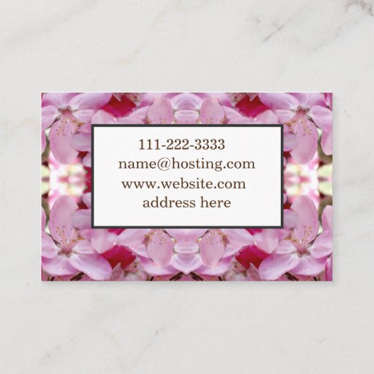 Stijlvol Visitekaartje (Achterkant)