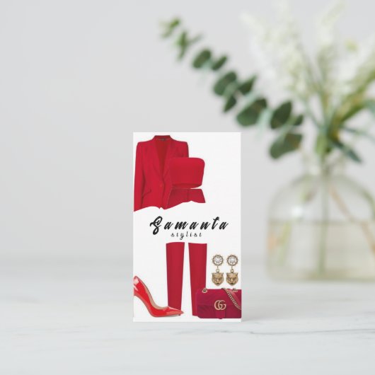 Stijlvol Visitekaartje (Staand voorkant)