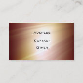 Stijlvol visitekaartje (Achterkant)