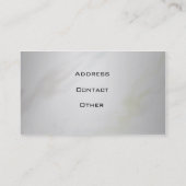 Stijlvol visitekaartje (Achterkant)