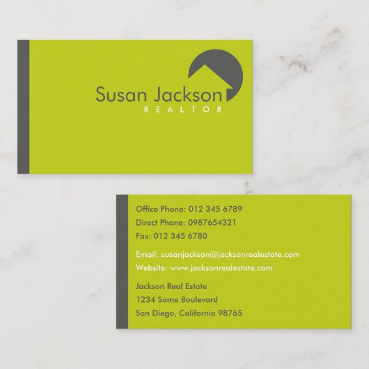 Stijlvol Visitekaartje (Voorkant / Achterkant)