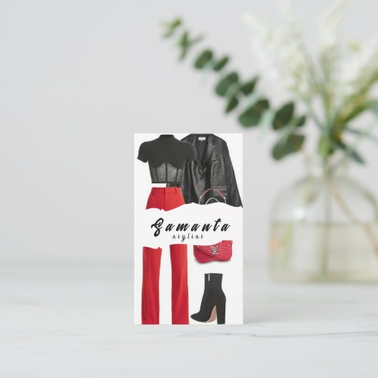 Stijlvol Visitekaartje (Staand voorkant)