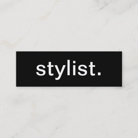 Stijlvol Visitekaartje (Voorkant)