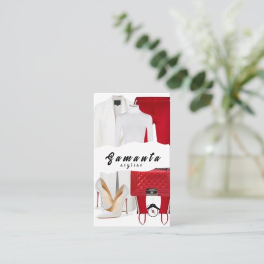 Stijlvol Visitekaartje (Staand voorkant)