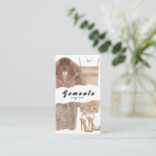 Stijlvol Visitekaartje (Staand voorkant)