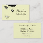 Stijlvol Visitekaartje Beauty Salon en Spa (Voorkant / Achterkant)