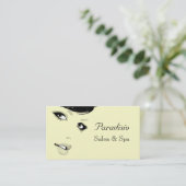 Stijlvol Visitekaartje Beauty Salon en Spa (Staand voorkant)