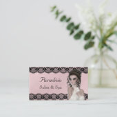 Stijlvol Visitekaartje Beauty Salon en Spa (Staand voorkant)