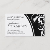 Stijlvol Visitekaartje en Classy (Achterkant)