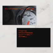 Stijlvol Visitekaartje met een moderne auto (Voorkant / Achterkant)