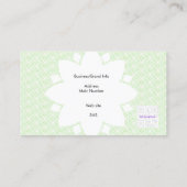 Stijlvol Visitekaartje met QR - Decoupage (Achterkant)