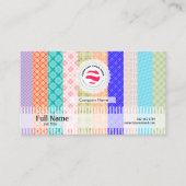 Stijlvol Visitekaartje met QR - Decoupage (Voorkant)