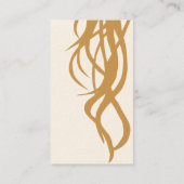 Stijlvol Visitekaartje met twee kanten - verticaal (Achterkant)