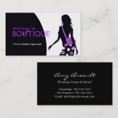 Stijlvol Visitekaartje Mode Designer (Voorkant / Achterkant)