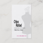 Stijlvol Visitekaartje "Mode Stylist" (Achterkant)